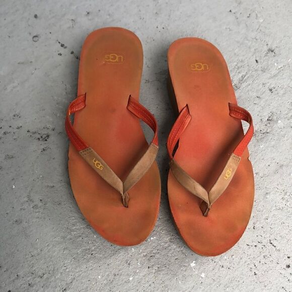 Ugg Coral Reef Flip Flops - Picture 1 of 5
